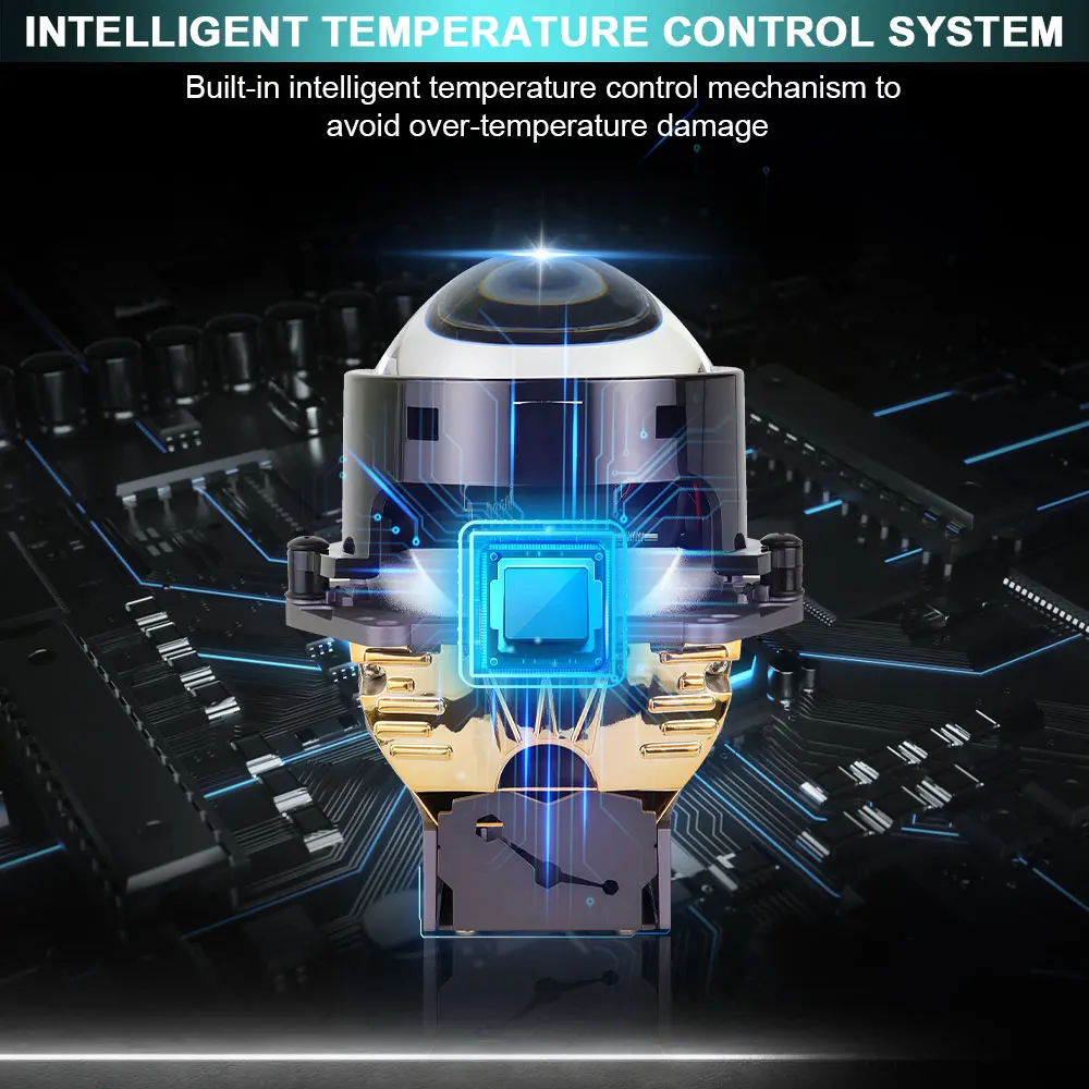 3-дюймовые Автомобильные дневные Светоотражающие линзы противотуманных фар