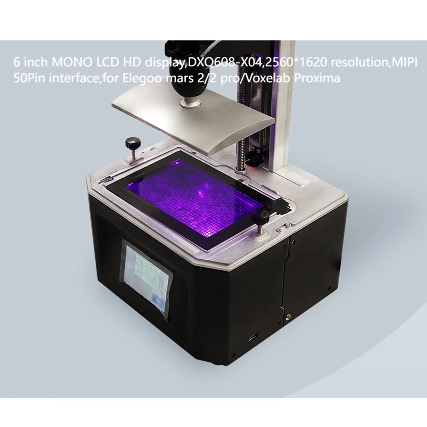 6-дюймовый моно-ЖК-дисплей HD разрешение DXQ608-X04 2560X1620 50-контактный интерфейс MIPI для