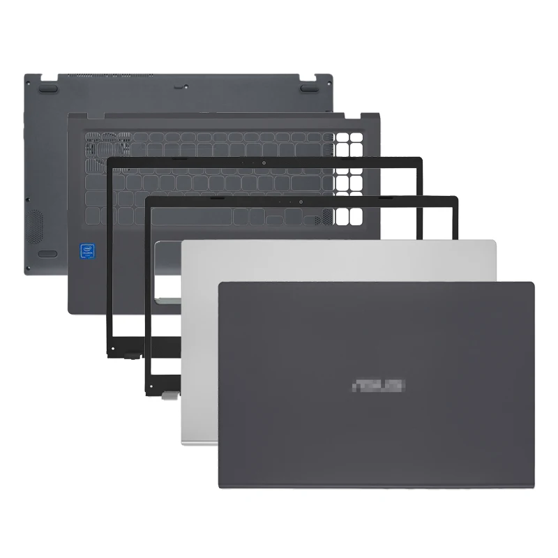 

Новая задняя крышка для ноутбука/Передняя панель/Упор для рук/Нижняя крышка для Asus X515 X515MA F515MA V5200E V5200J A B C D, серый чехол