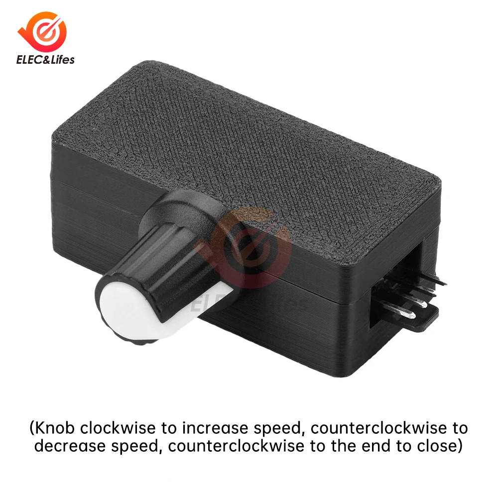 PWM регулятор скорости генератора постоянного тока 5 В 4-Контактный вентилятора