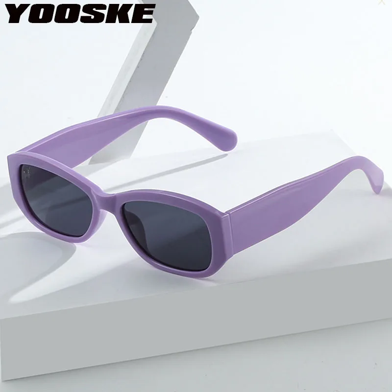 

YOOSKE Fashion Small Square Sunglasses Women Men Brand Designer Small Frame Sun Glasses Ladies Ins Travel Sun Protection Eyewear
