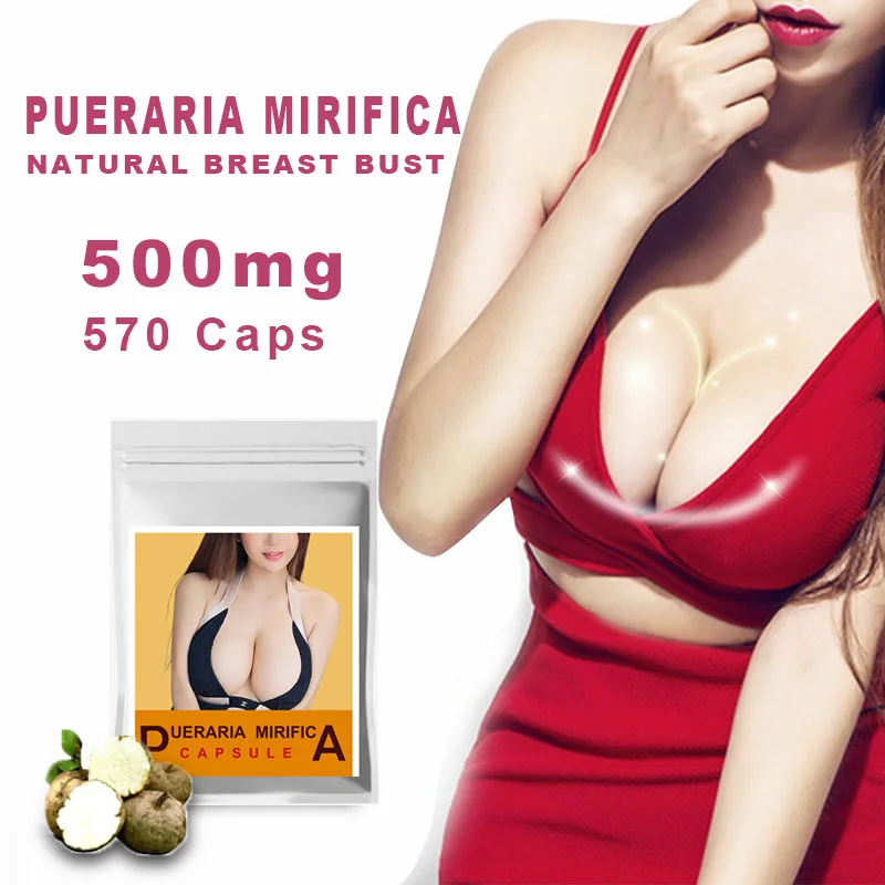 

Pueraria Mirifica Feminine Phytoestrogen Natural Breast Bust Enlargement weight gain plump curve boobs fuller 500mg*515 Caps