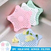 kitchen sink filter durable silicone suckers sewer sink strainer anti clogging for bathroom and kitchen accessories