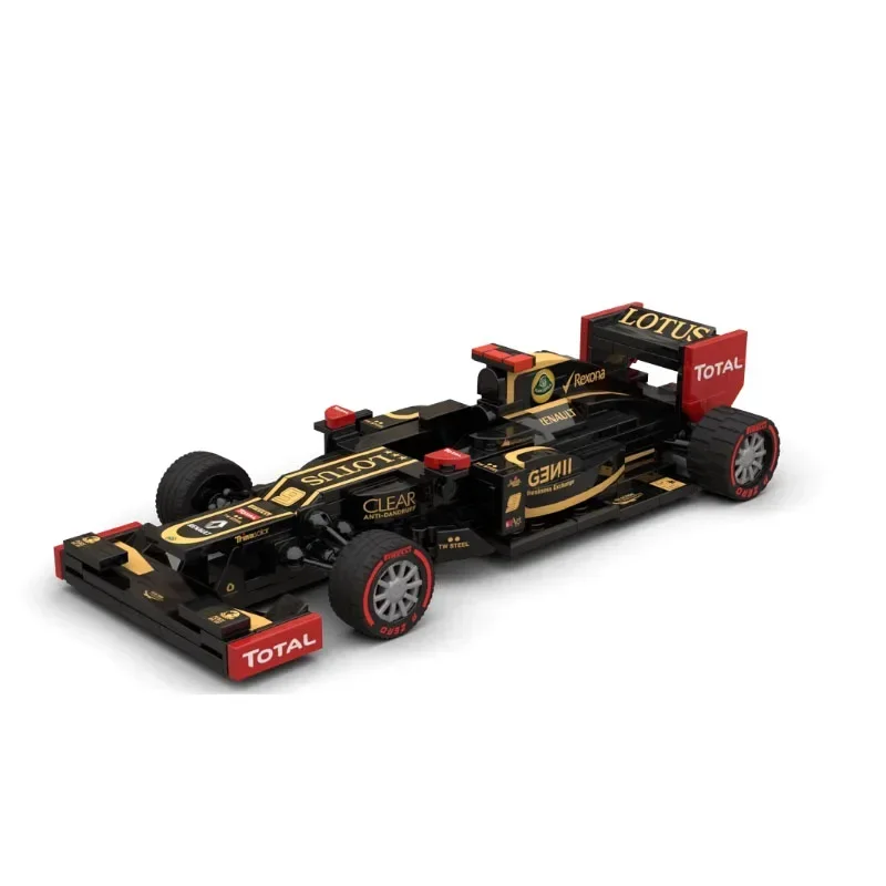 Строительный блок MOC-97381 маленький автомобиль F1 гоночная игрушка модель 249 шт.