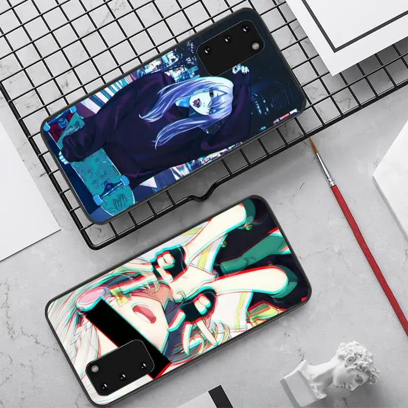 

FHNBLJ Sad Anime Aesthetic Senpai Phone Case for Samsung S20 lite S21 S10 S9 plus for Redmi Note8 9pro for Huawei Y6 cover