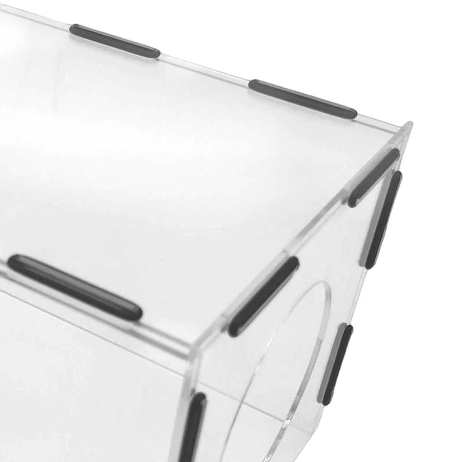 Полировальный пылесборник акриловый пылезащитный чехол с 2 отверстиями