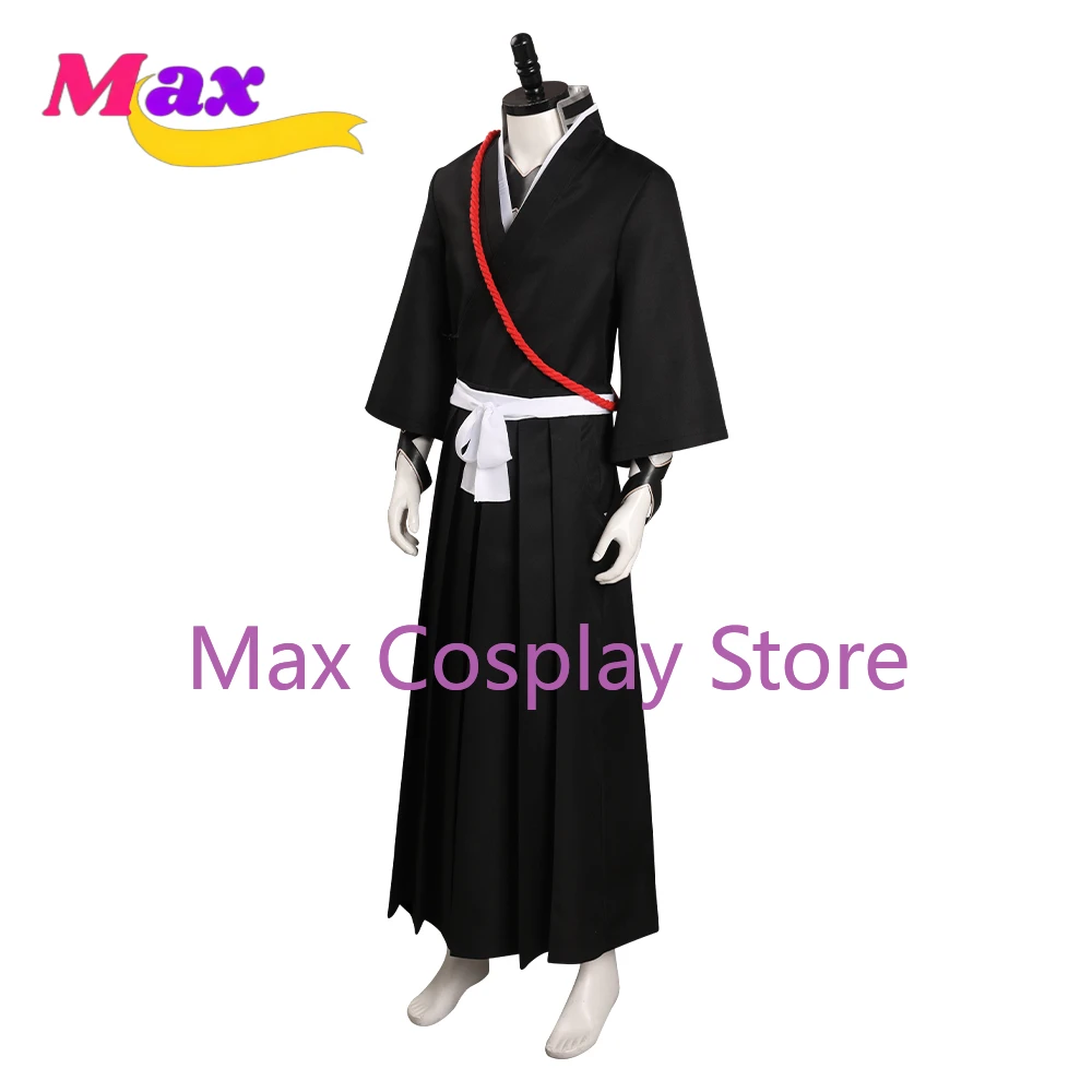 Max Cos Kurosaki Ichigo Косплей Костюм Одежда Хэллоуин Карнавальный Нестандартный размер