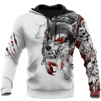 new fashion men wolf animal 3d printed hooded hoodies men womens shinning wolf design sweatshirts 3d harajuku hoody 31