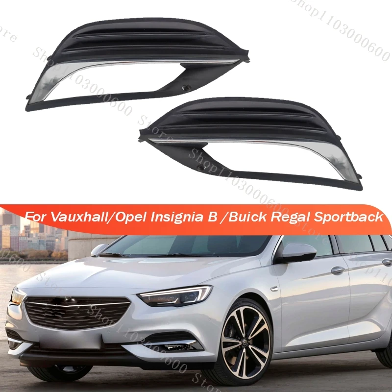 

Для Vauxhall/Opel Insignia B/Buick Regal Sportback 2018 2019 2020, крышка противотуманных фар, передний бампер, рамка противотуманной фары, аксессуары для решетки