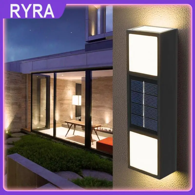 

Фотолампа настенная с солнечной батареей, 180 °, водостойкая