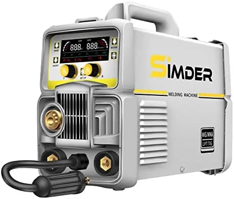 

140A MIG Welder 110v/220v Dual Voltage Flux Welder MIG/Stick Welding Machine IGBT Inverter Welder