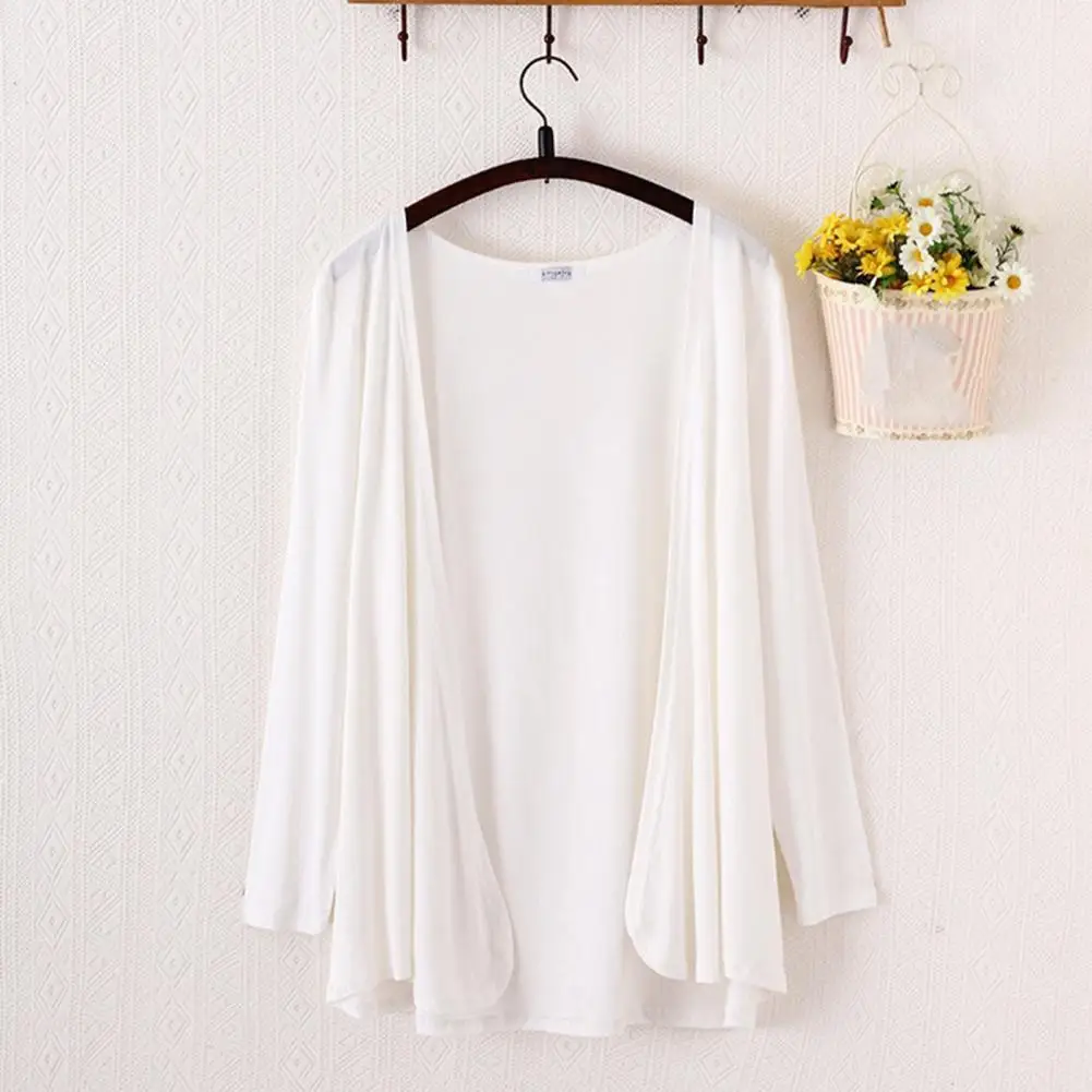 

Thin Summer Top All Match Breathable Women Sun Protection Long Sleeve Blouse