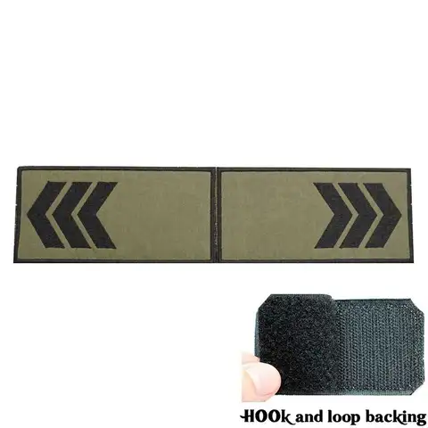 Патчи с вышивкой в военном стиле для рюкзаков и одежды