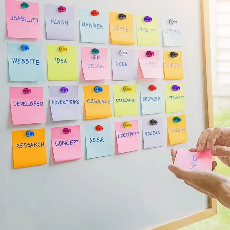 Цветные магнитные кнопки сильный неодимовый магнит конус канцелярская кнопка