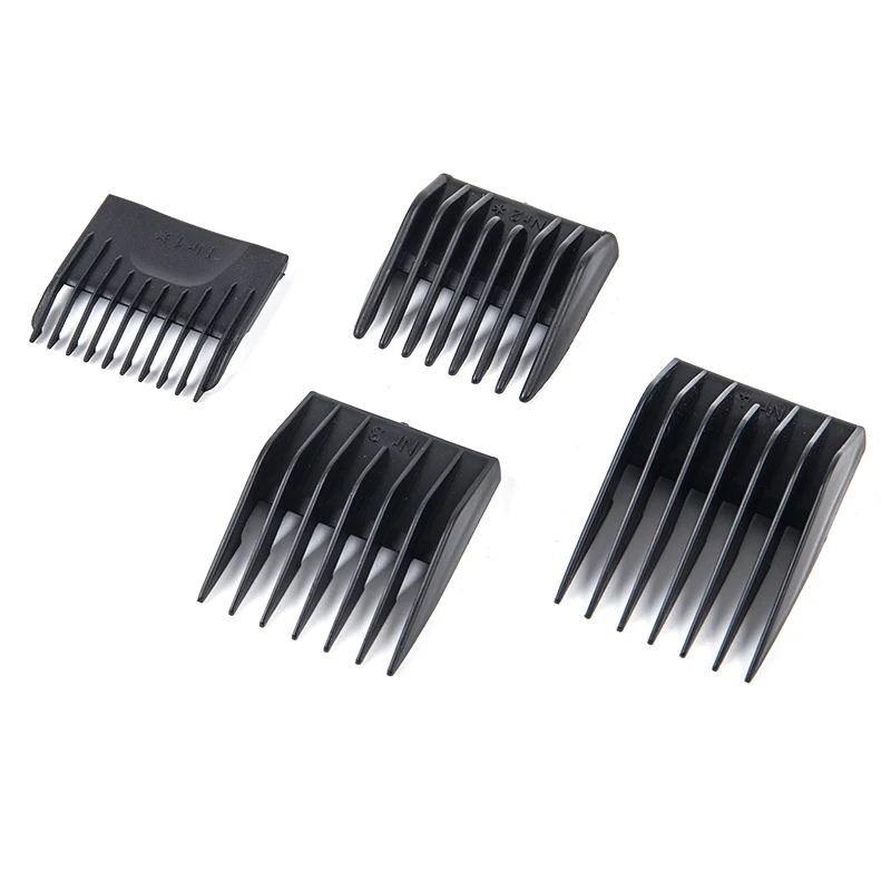 

4pcs/Pack Barber Caliper Teeth Shaving Limit Combs Barber Hair Clipper Limit Comb Replacement Guide Comb For Moser 1400 Series
