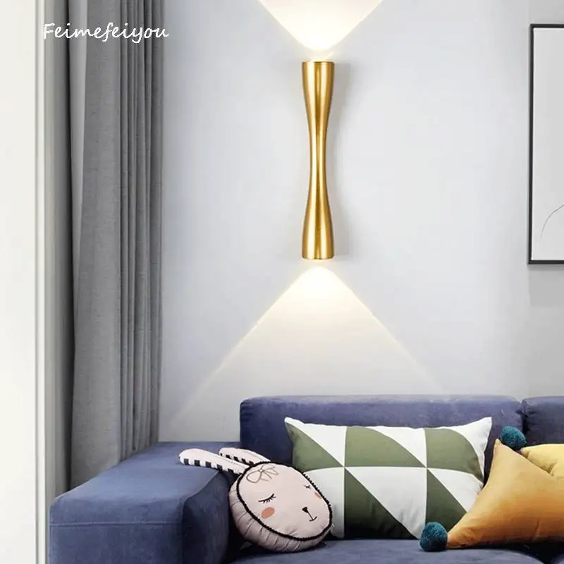 

Modern Minimalist New led Lamp Outdoor ip65 Waterproof Double Head Wall Lamps Balcony Aisle Door Terrace Decorate Wall Lighting