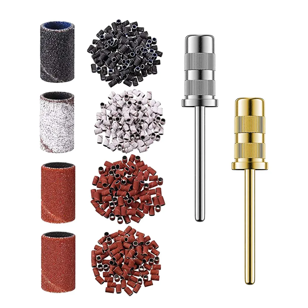 

Nail Drill Bits Waterproof Nails Sanding Bands Drills Heads Pedicure
