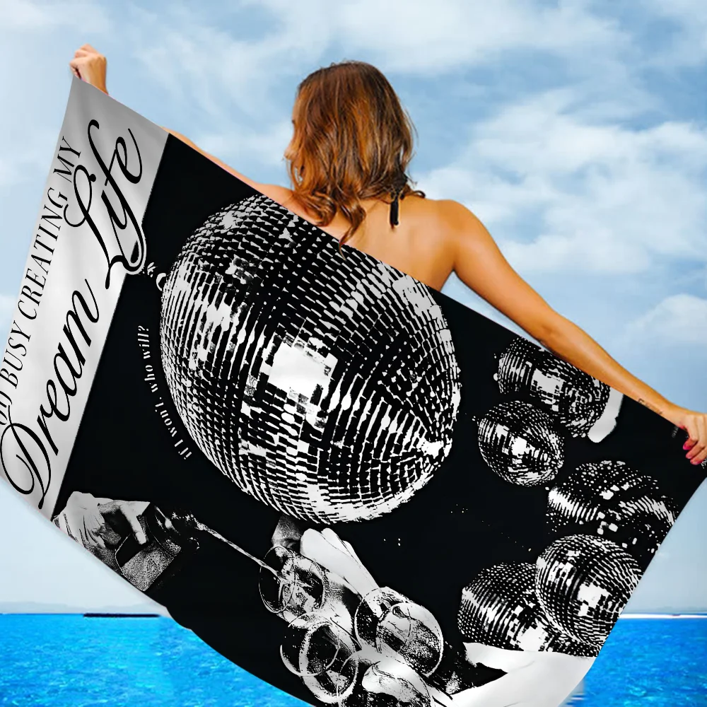 Полотенце Pink Disco Ball Art Print