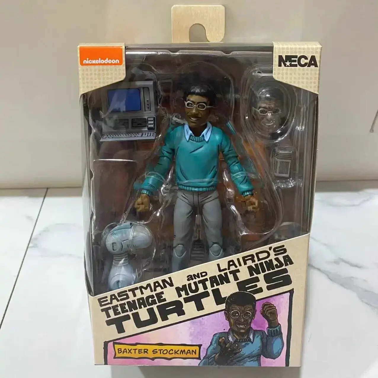 Женская Подлинная NECA 54349 фигурки черепашек-ниндзя мушек модель врача ручной