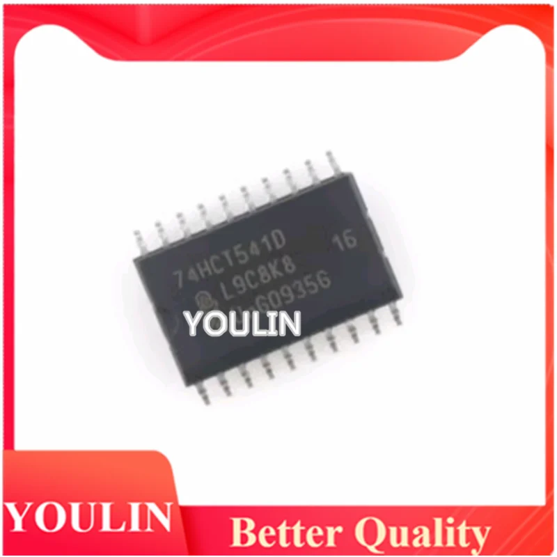 

30 шт., новинка, подлинный буферный драйвер 74HCT541D SMD SOP-20 7,2 мм с широким корпусом