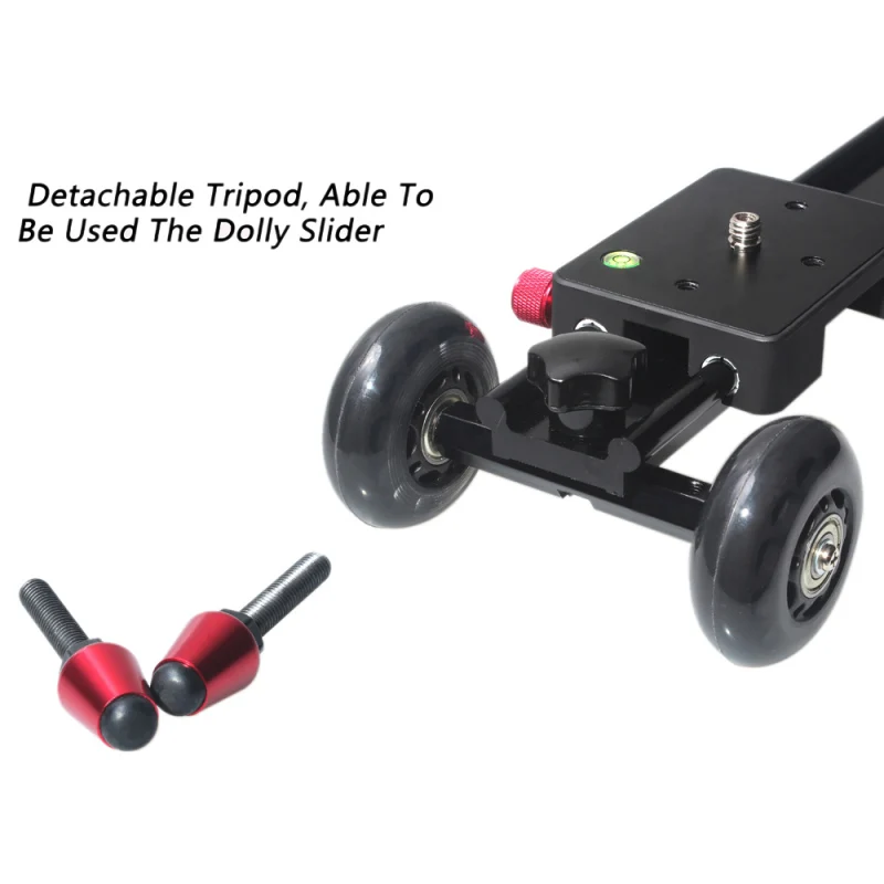 Видеотрек Dolly с гибкими колесами для камеры DV DSLR