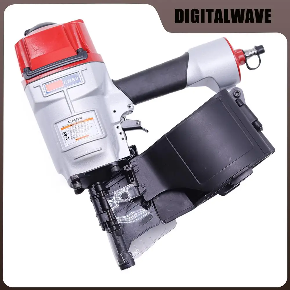 Industrial Coil Nailer MCN55 70 80 Pallet Nail Gun for Wood Working Furniture Roofing Fencing Sheathing Making Tools