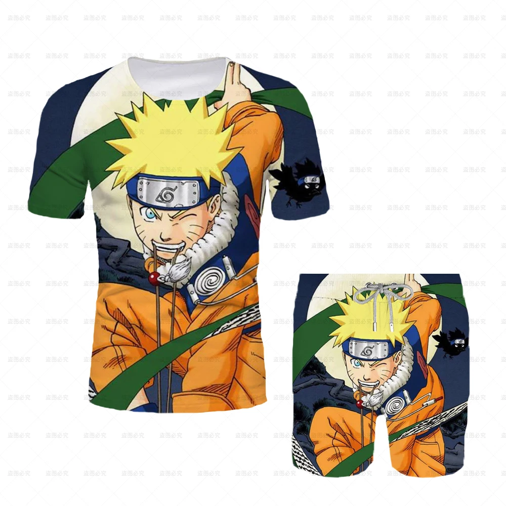 

New Anime Naruto T-shirt Cartoon Tee Kids Clothes Baby Lovely Clothes Cool Tshirt Children Clothing T Shirt for Boys