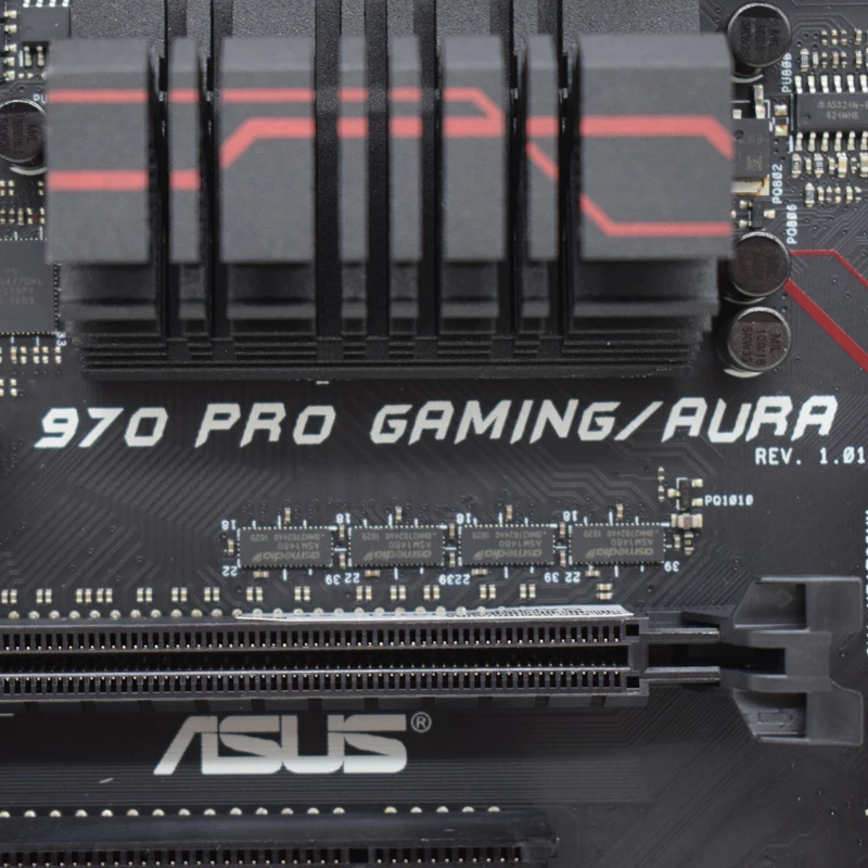 ASUS 970 PRO GAMING/AURA материнская плата Socket AM3 + системная AMD 950 чипсет DDR3 32 Гб ОЗУ M.2 SATA3 ATX