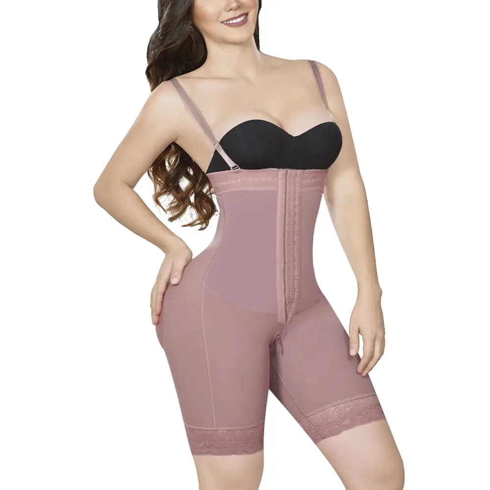 

Body Shapers Women Three-Breasted Shapewear Women's Binders And Shapers Fajas Colombianas Open Bust Bodysuit