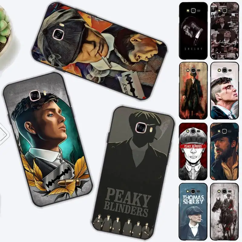 

Peaky Blinders Thomas Shelby Lambskin Phone Case for Samsung J 2 3 4 5 6 7 8 prime plus 2018 2017 2016 core