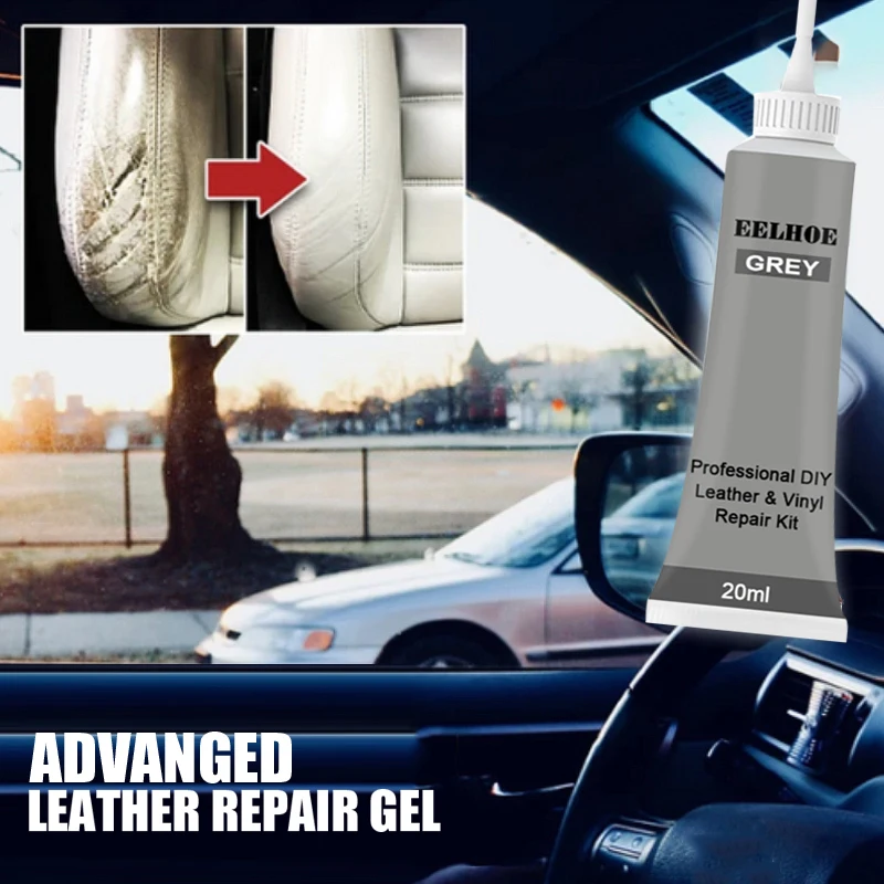 

Car Care Liquid Leather Repair Gel 50/40/20ml Auto Complementary Color Paste Car Seat Sofa Scratch Cracks Paint Care Repair Crea