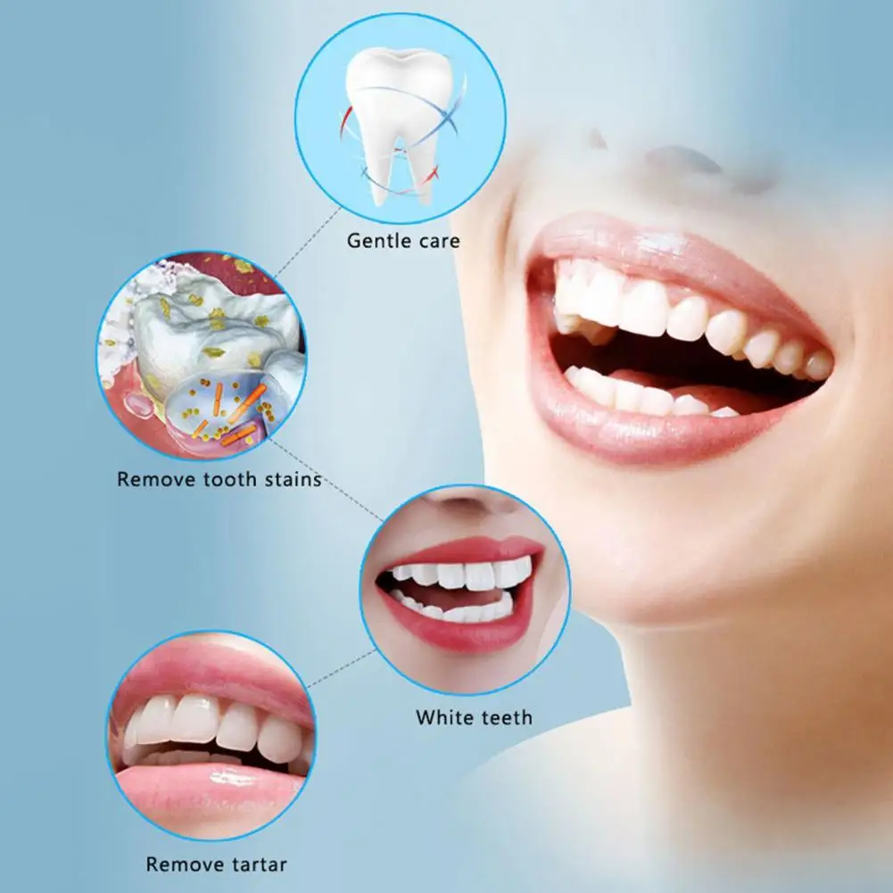 

Mini 10ml Functional Teeth Whitening Liquid Essence Compact Tooth Removal Water Non-irritating for Adult