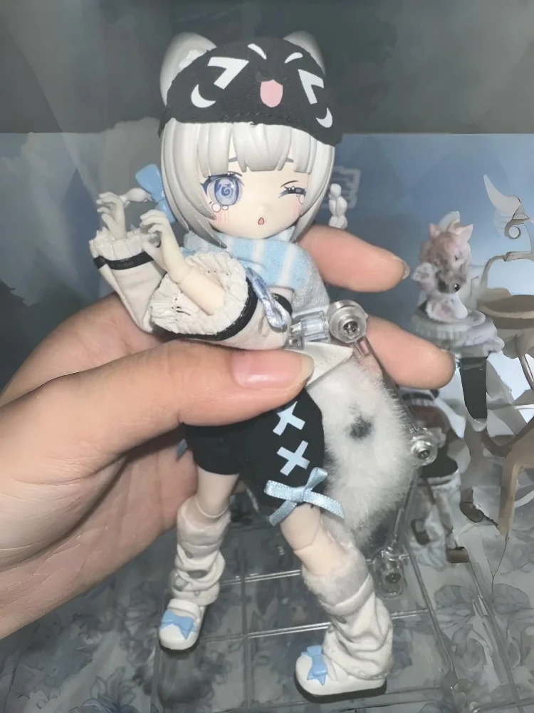 Фото Подлинная новая в наличии 1/8 BJD Sakura Park Start Again Series слепая коробка кошачье ухо наряд горничной шарнирная фигурка коллекционная игрушка №2