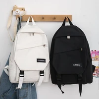 canvas womens bag summer school bag korean version of harajuku ulzzang backpack ins wind large capacity backpack