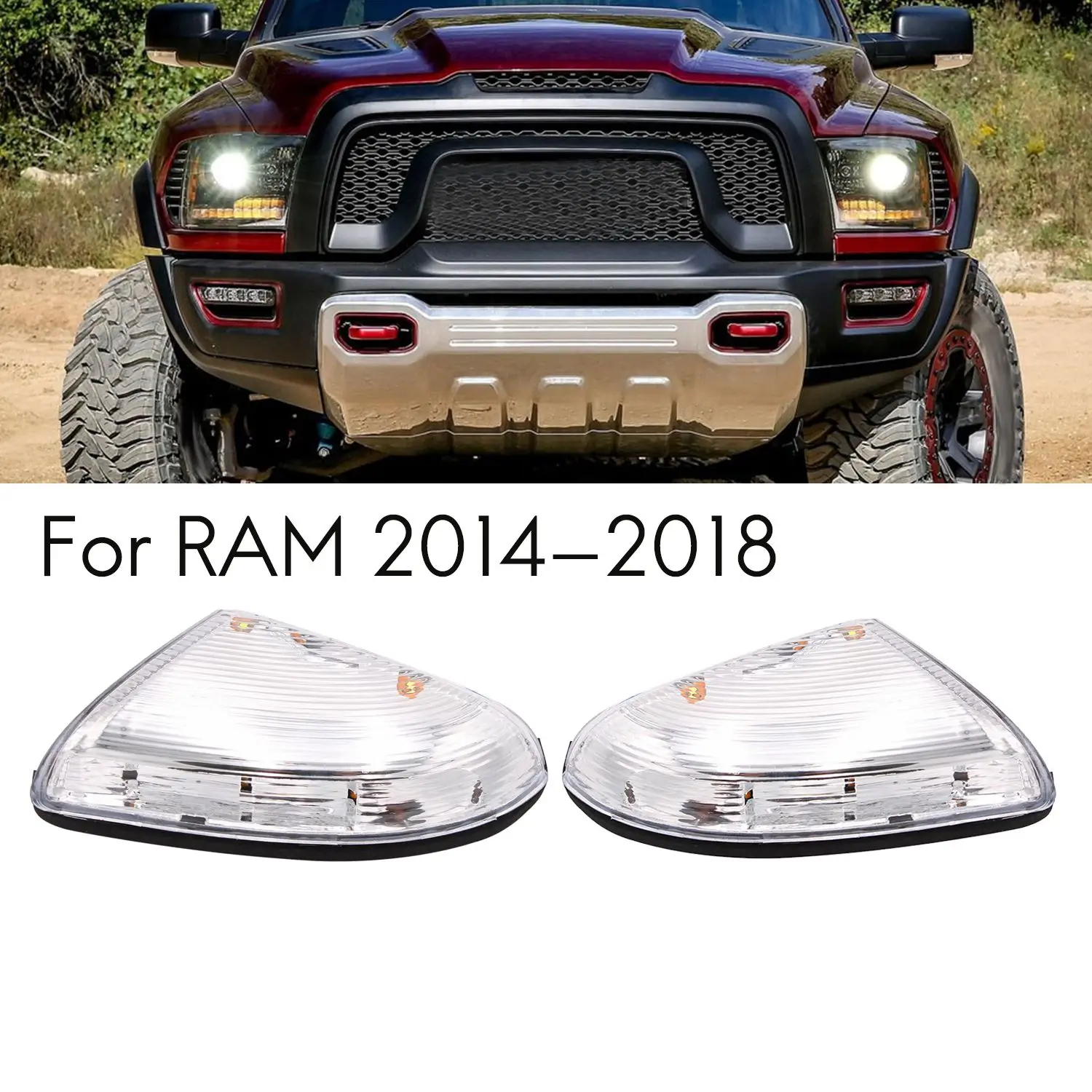 Зеркало заднего вида для Dodge Ram 1500 2500 3500 4500 5500-2014 68232479AA 68232478AA 1 пара