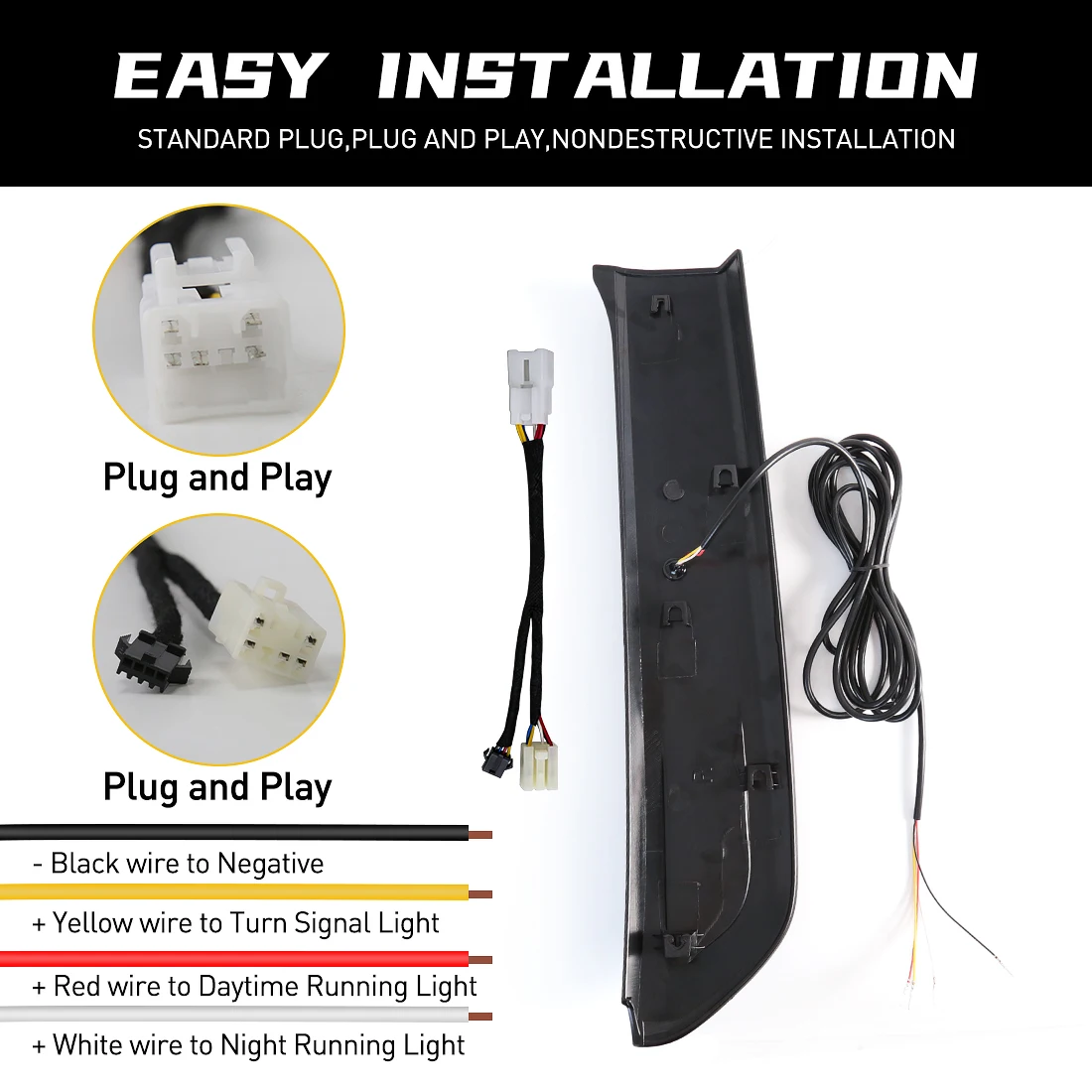 Задний бампер для автомобиля задний Toyota 4 runner 2010-2022 динамический сигнал поворота