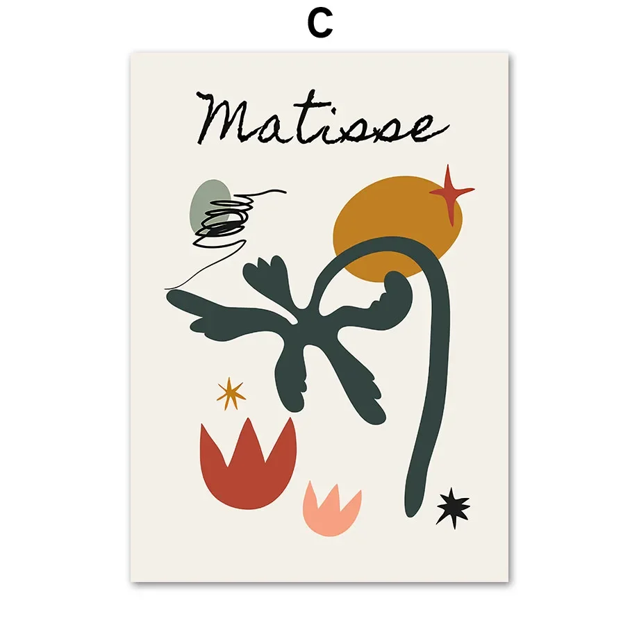 

Современная абстрактная эстетика настенное искусство цветок рыночная линия лицо кошка HD масло на холсте плакаты и принты