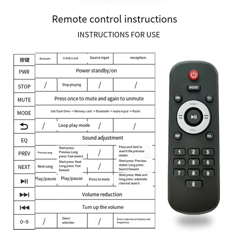 Портативный HD Автомобильный полноформатный Mp5 Bluetooth 5 0 календарь часы будильник 2