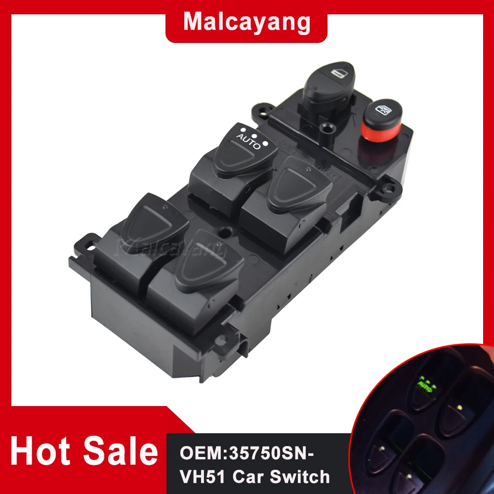 

35750-SNV-H51 Electric Power Window Control Switch Regulator Button For Honda Civic 2006-2010 35750SNVH51 Car Accessories