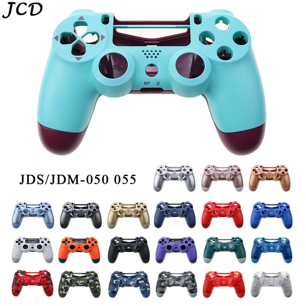 

JCD High Quality Front Back Housing Case Shell For PS4 5.0 JDS 055 JDM-050 JDM-055 Controller Replacement Protective Cover
