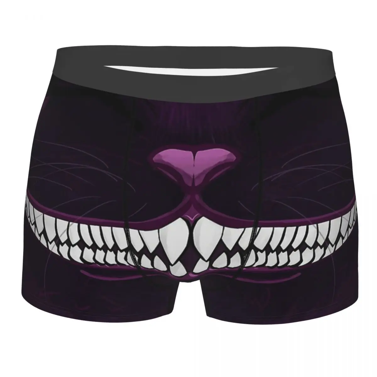 

Grin Cheshire Cheshire Cat Alice's Adventure in Wonderland Underpants Cotton Panties Man Underwear Print Shorts Boxer Briefs