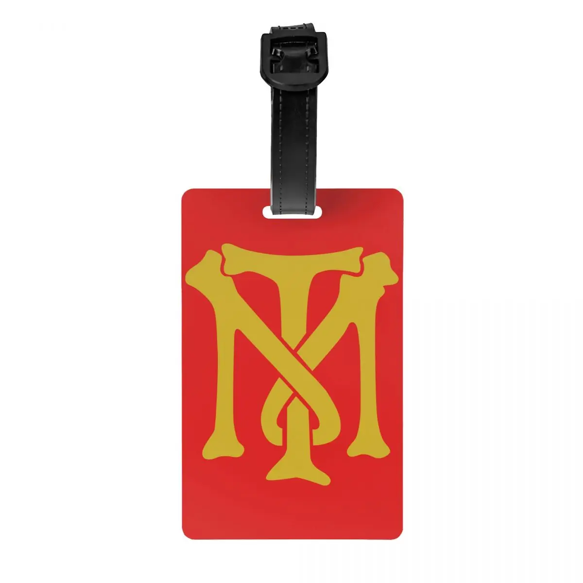 

Custom Scarface Tony Montana Luggage Tag With Name Card Funny Film Al Pacino Privacy Cover ID Label for Travel Bag Suitcase