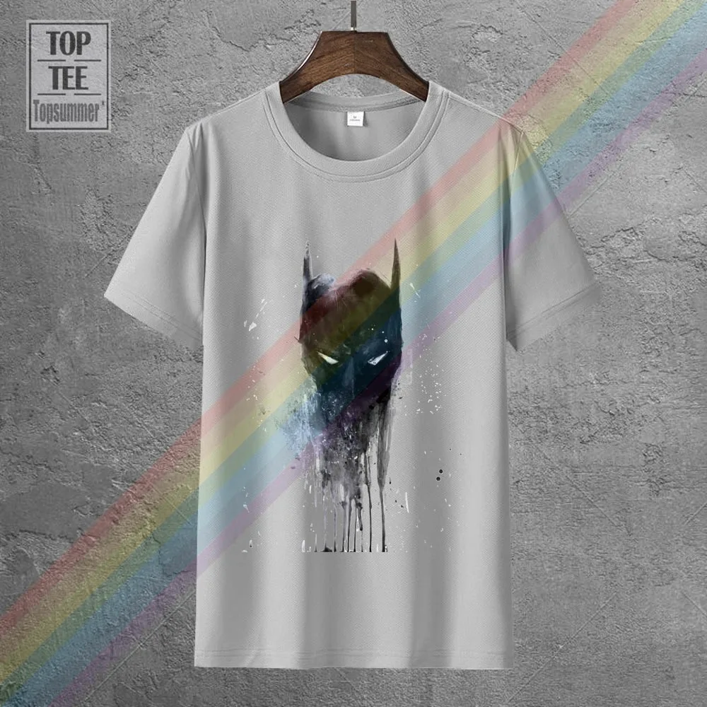 

Темный рыцарь, футболка, модная Готическая футболка в стиле готэмо, панк, ужас, хиппи, футболки, готическая ретро футболка с черепом