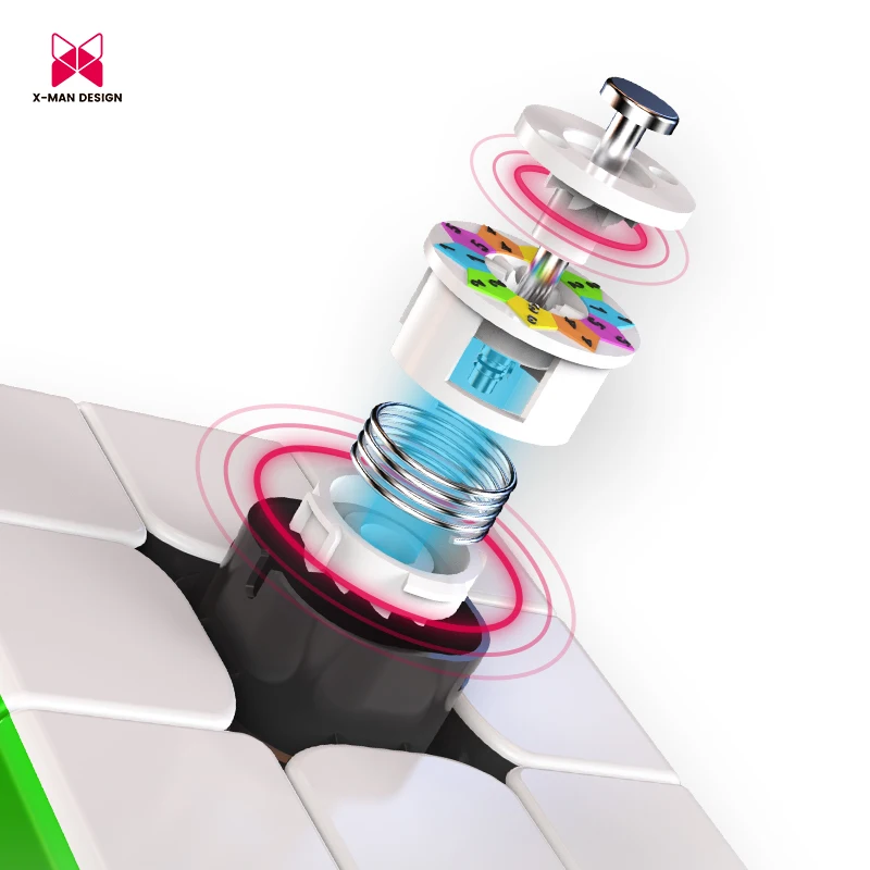 [Picube] Qiyi MOFANGGE XMD Tornado V2 3x3 Магнитный магический куб Speedcube головоломки кубики