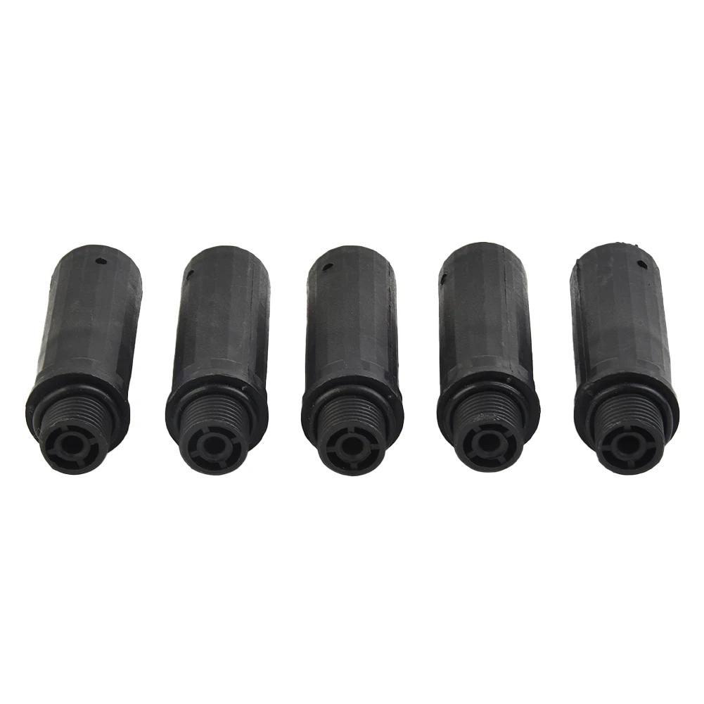 Breather Replacement Oil Cap Air Pump Accessories With Gasket Seal Plastic Thread 5pcs 15.5mm