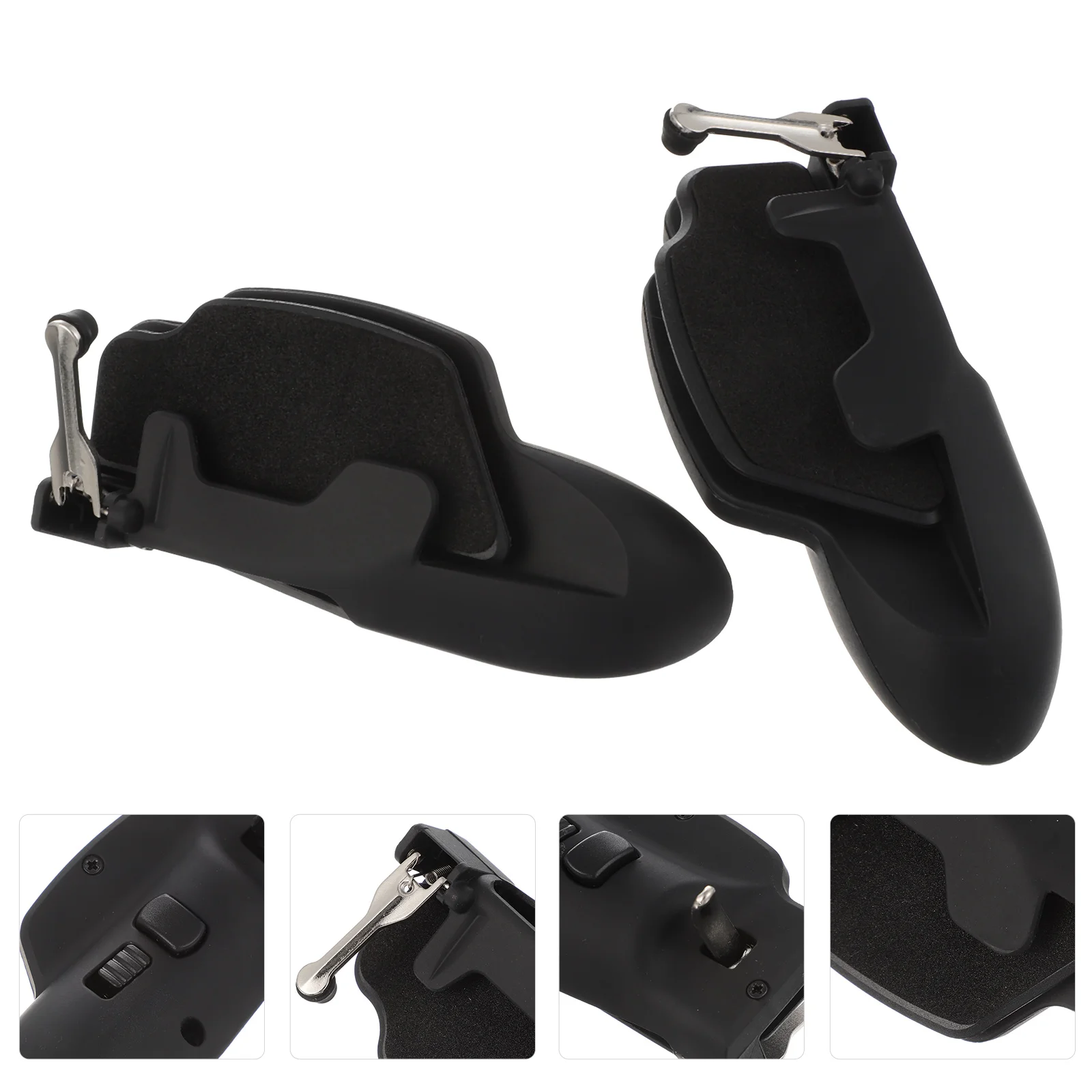 

Tablet Game Gamepad Controller Trigger Gaming Adjustable Grips Handle Aim Handgrip Air Tighten Clamp Mobile Smartphones