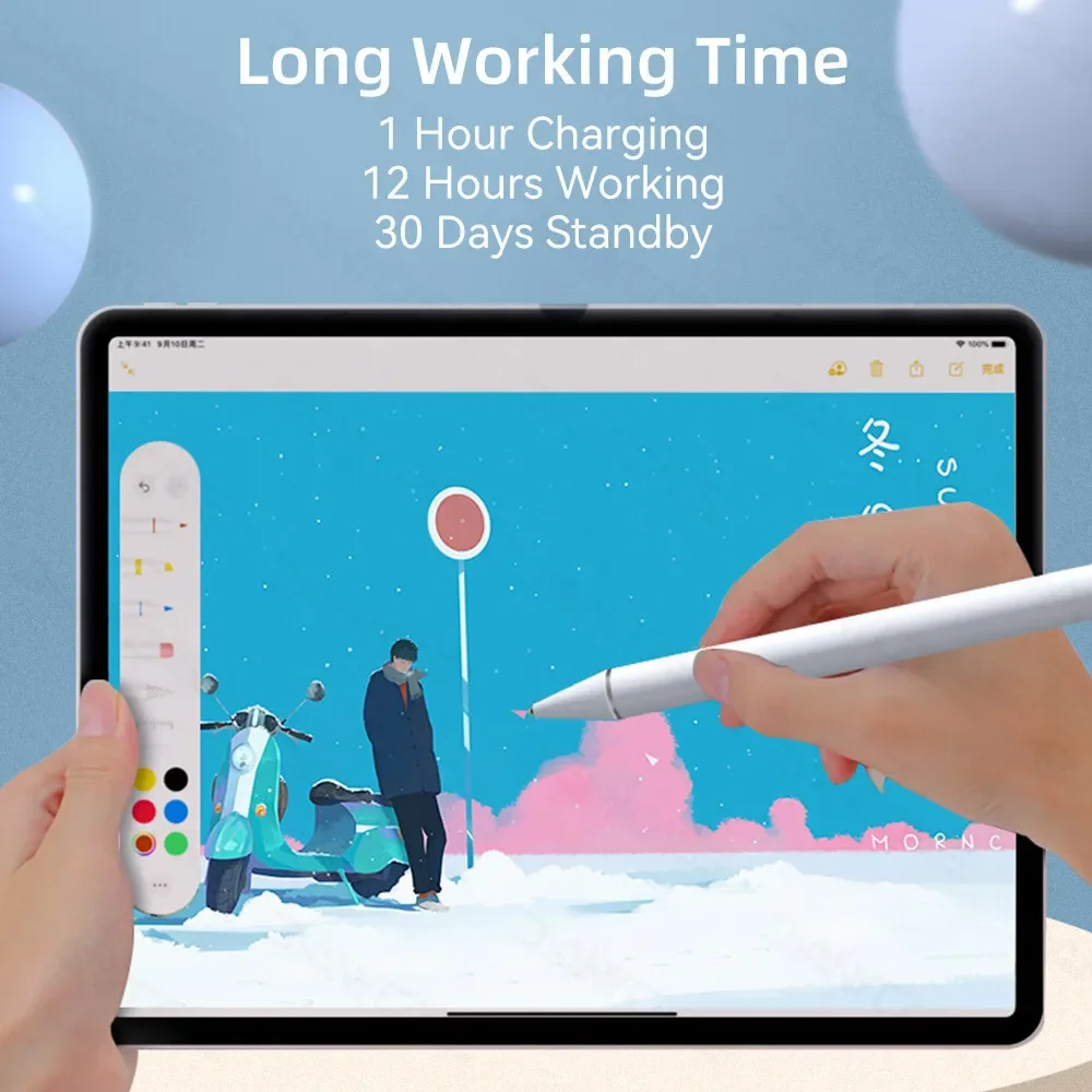 Универсальный стилус для планшета Android iPad сенсорного экрана Xiaomi Samsung легко