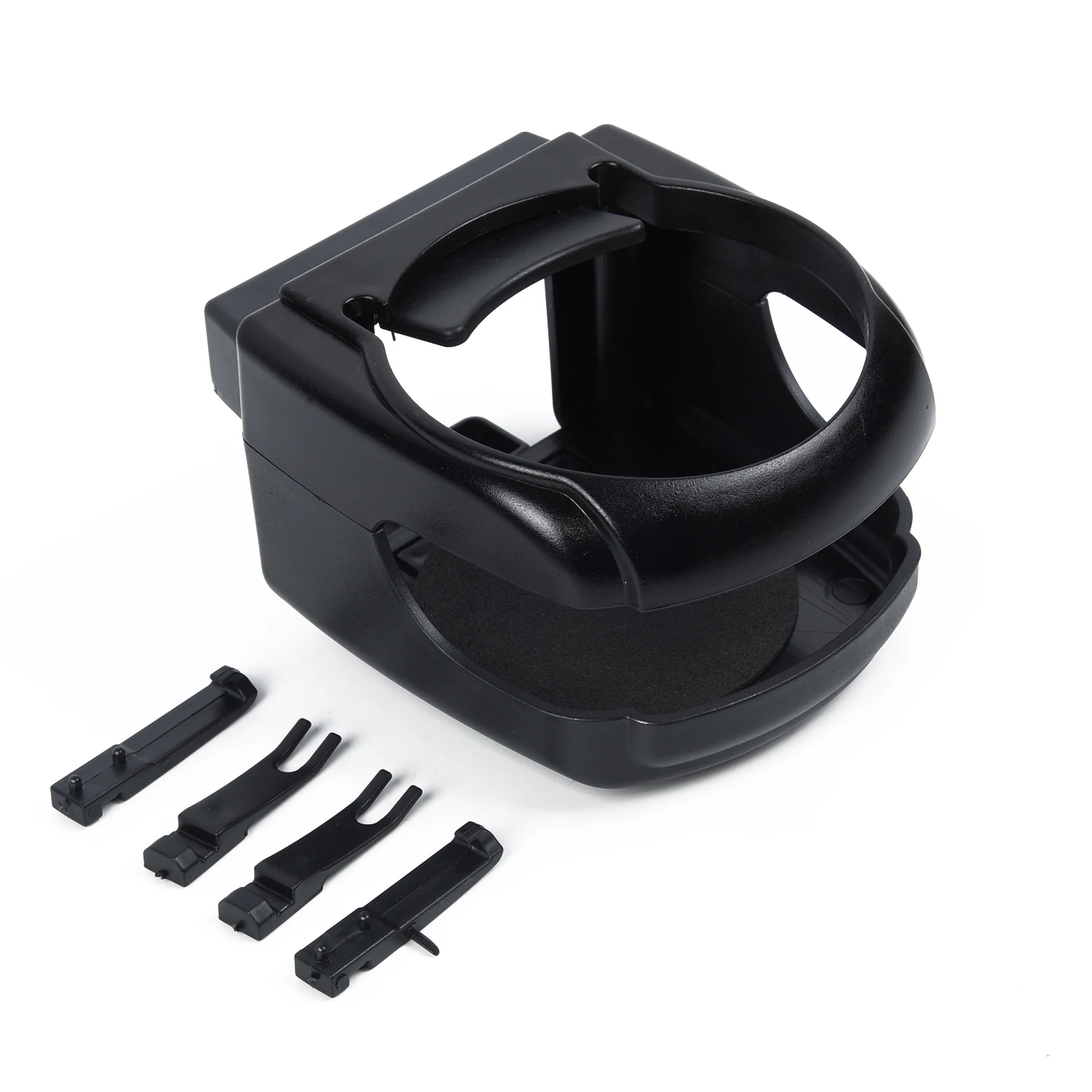 

Black Drink Water Bottle Can Rack ABS + POM Cup Holder Accessory Outlet Mount Interior Organizer Useful Practical