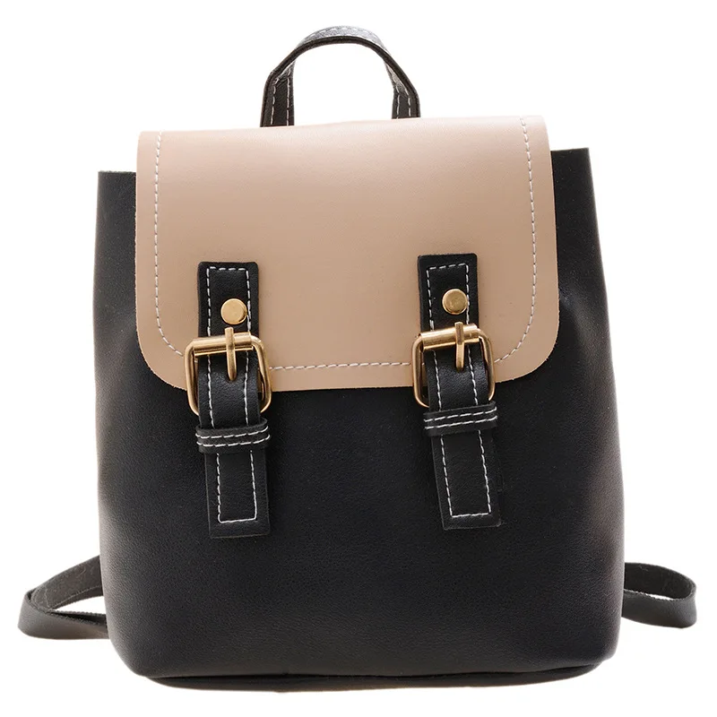 2022 New PU Children Small Backpack All-match Student Backpack Girls Boys Mini Fashion Backpack