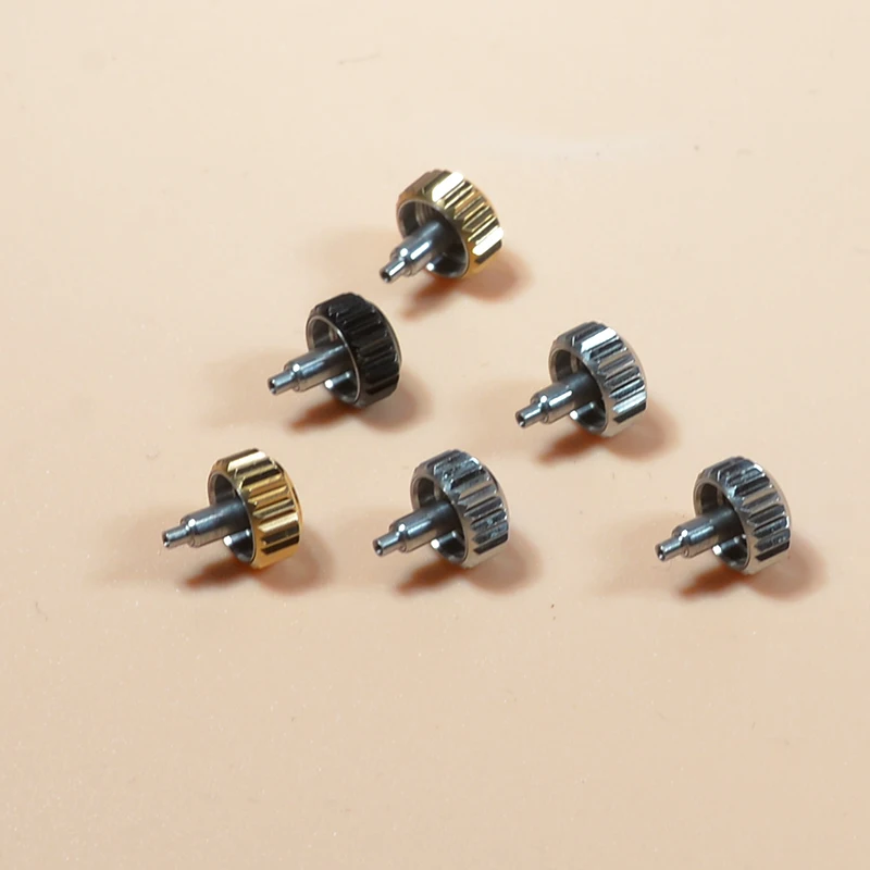 1 PCS  Watch Crown Tube Engraved Signed 'Crown' Mod Fit Submariner Watch Case Movement Repair Accessories Parts